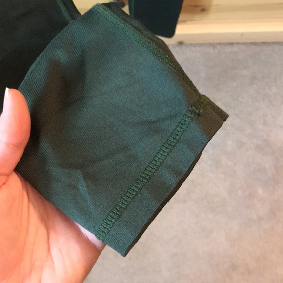 Z By Zella Olive Green Full Length Leggings Size Small - Picture 5 of 9